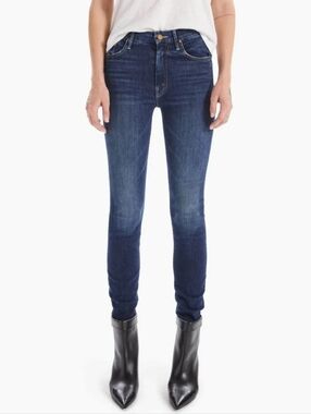 Mother High Waisted Looker Jeans In Tongue And Chic
